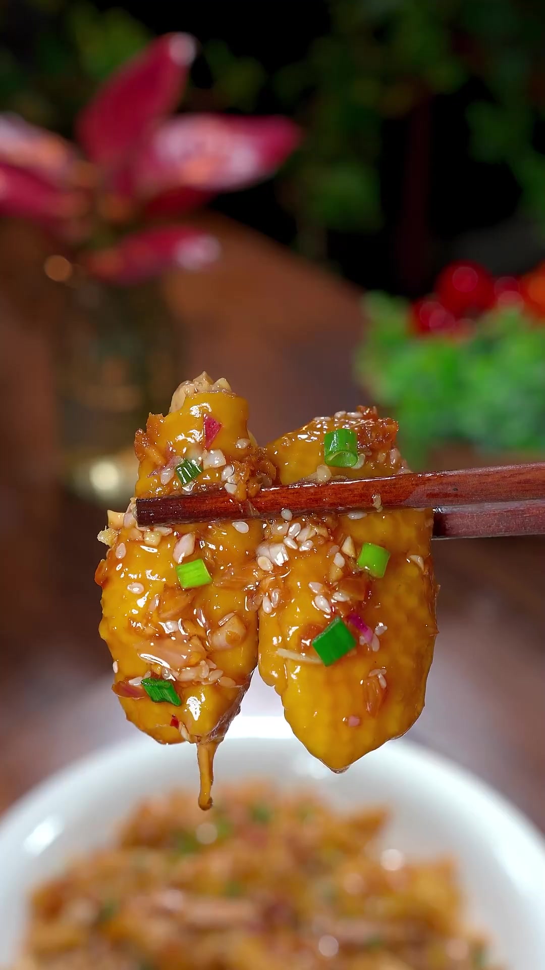 经典粤菜,姜葱捞鸡,嫩滑下饭又爆汁,太香啦!