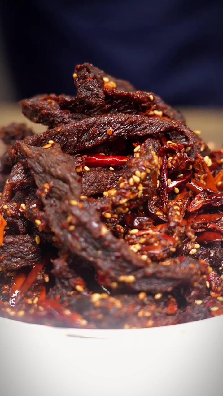 又上头又过瘾的麻辣牛肉干