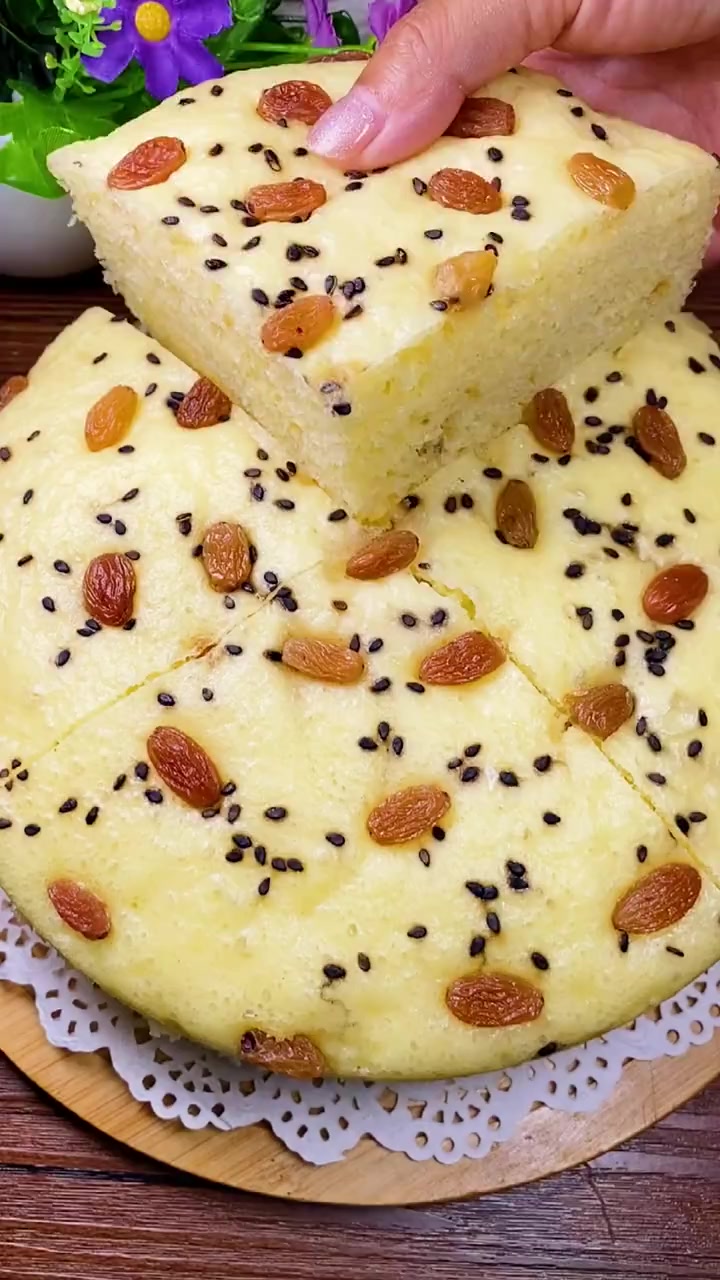 不用手粘面！比馒头简单比面包蓬松的大发糕教程