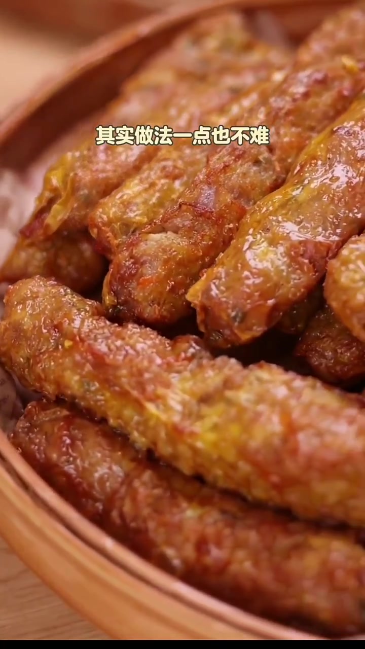 分享闽南特色腐皮五香卷详细做法教程