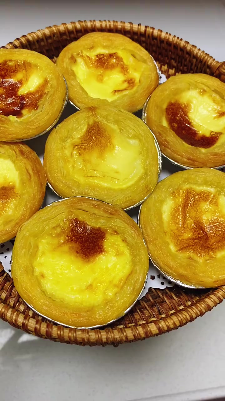 在家做蛋挞鸡翅,太好吃啦