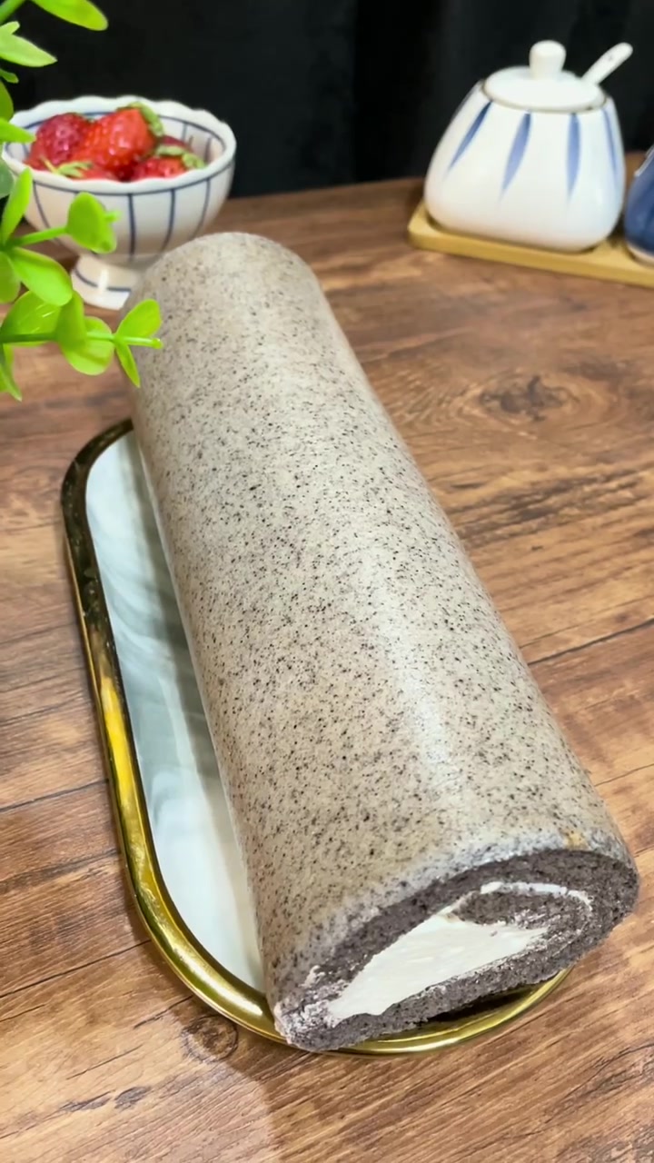 虎皮蛋糕卷福利来啦！这样做不腥巨香超好吃