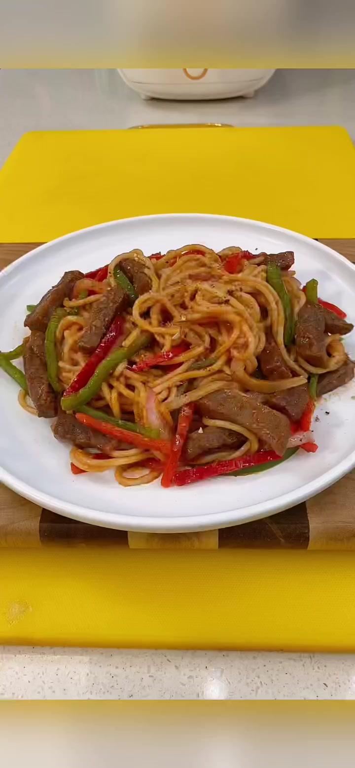牛排意大利面,做法简单完胜外面的西餐厅