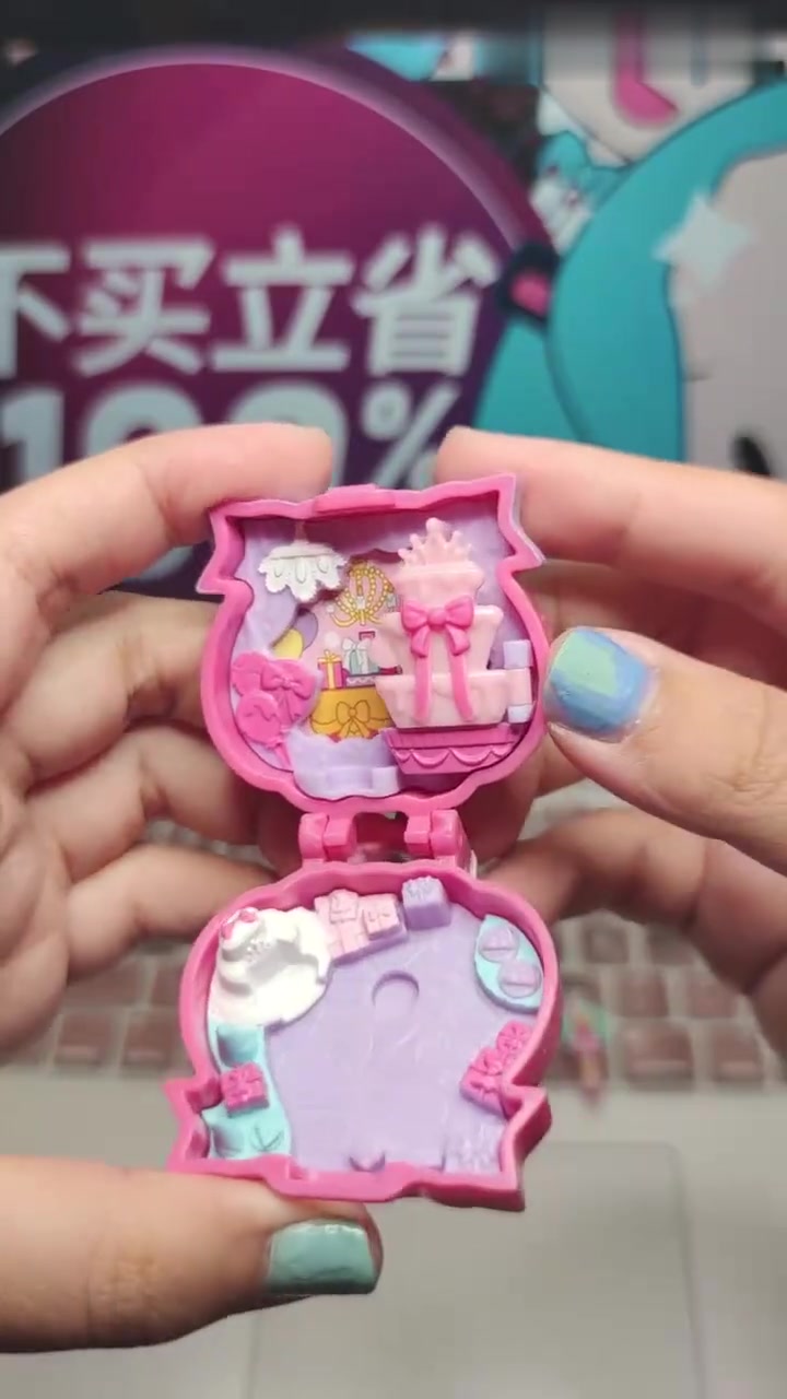 少女心满满滴生日派对小场景shopkins购物精灵秘密锁「雪姬的玩具开箱」超市小精灵lit