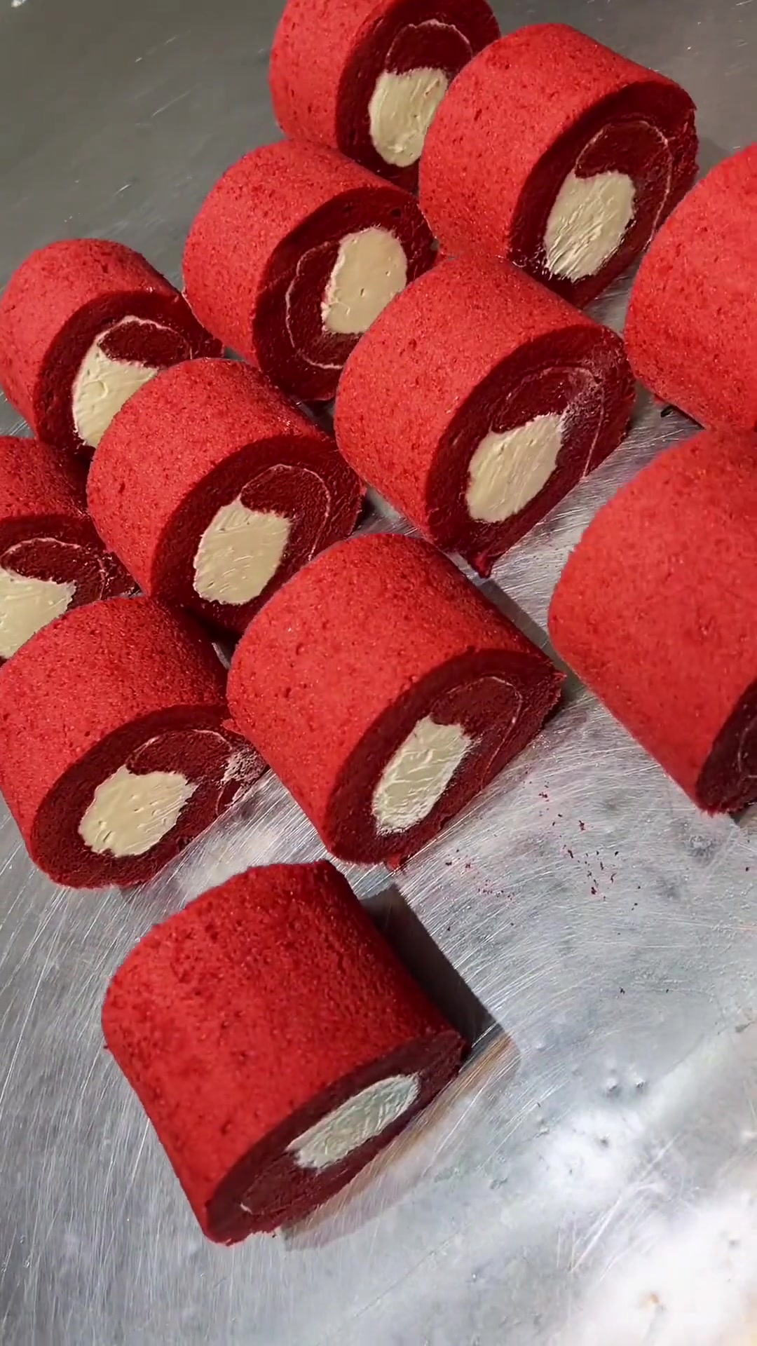 红丝绒蛋糕卷制作