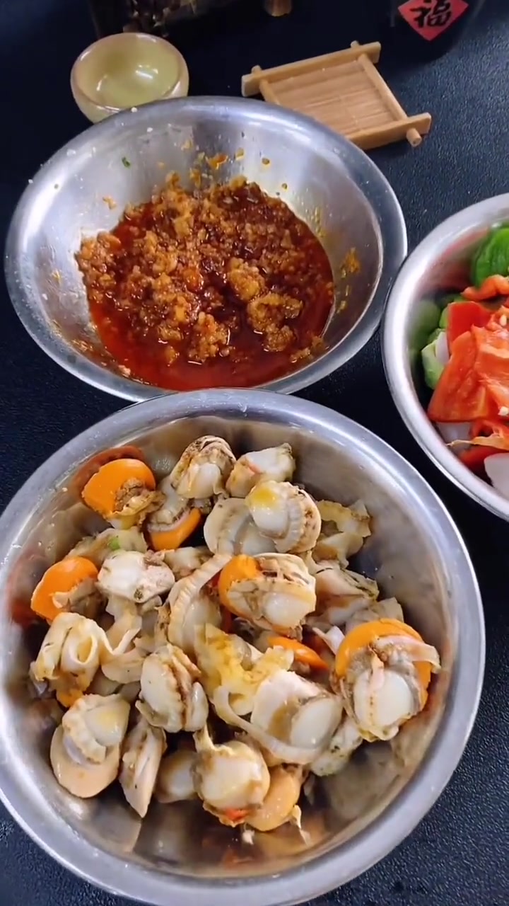 美极脆扇贝，特色菜品
