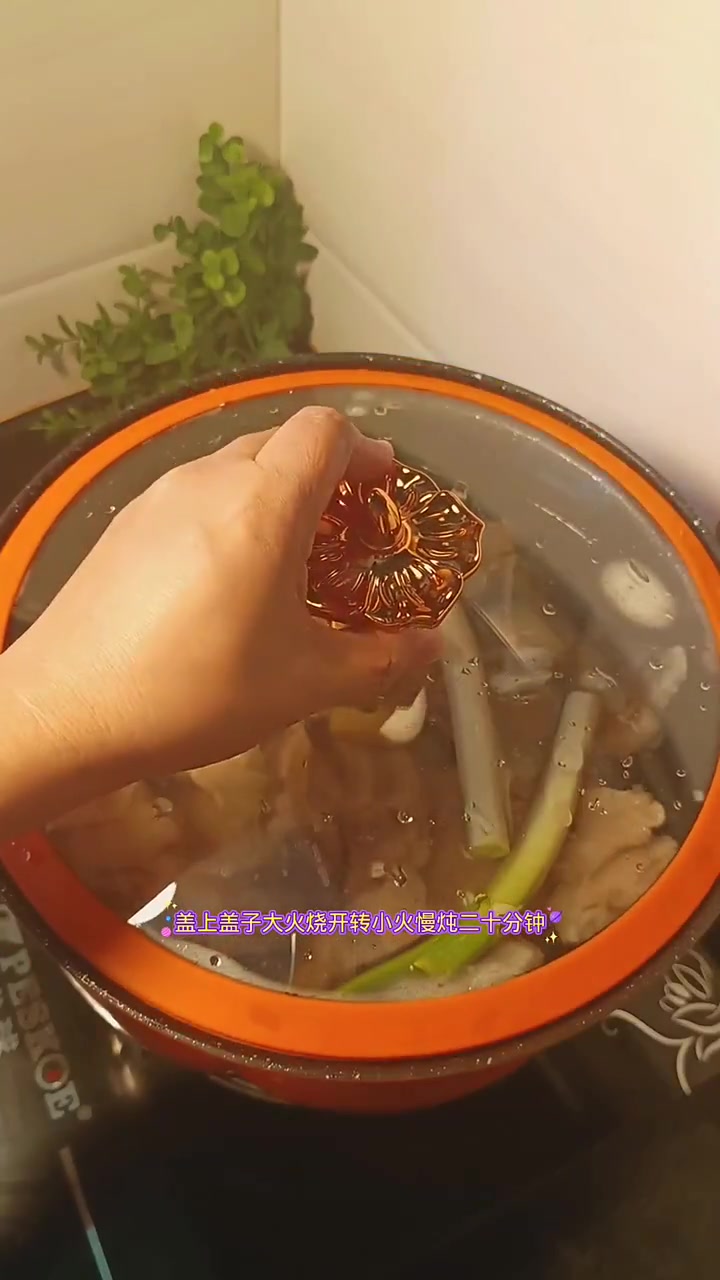 春天孩子猛长期，清炖排骨多吃点哈