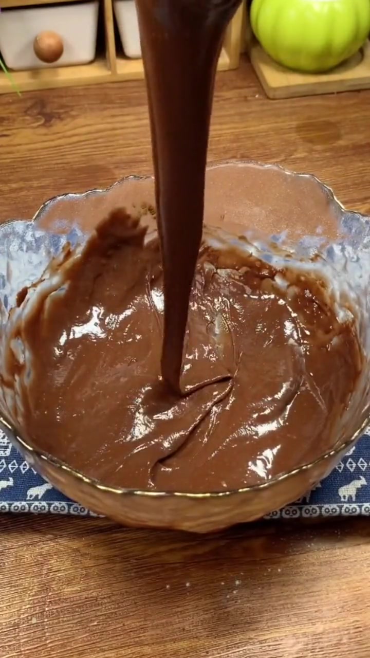 六寸可可戚风蛋糕制作教程