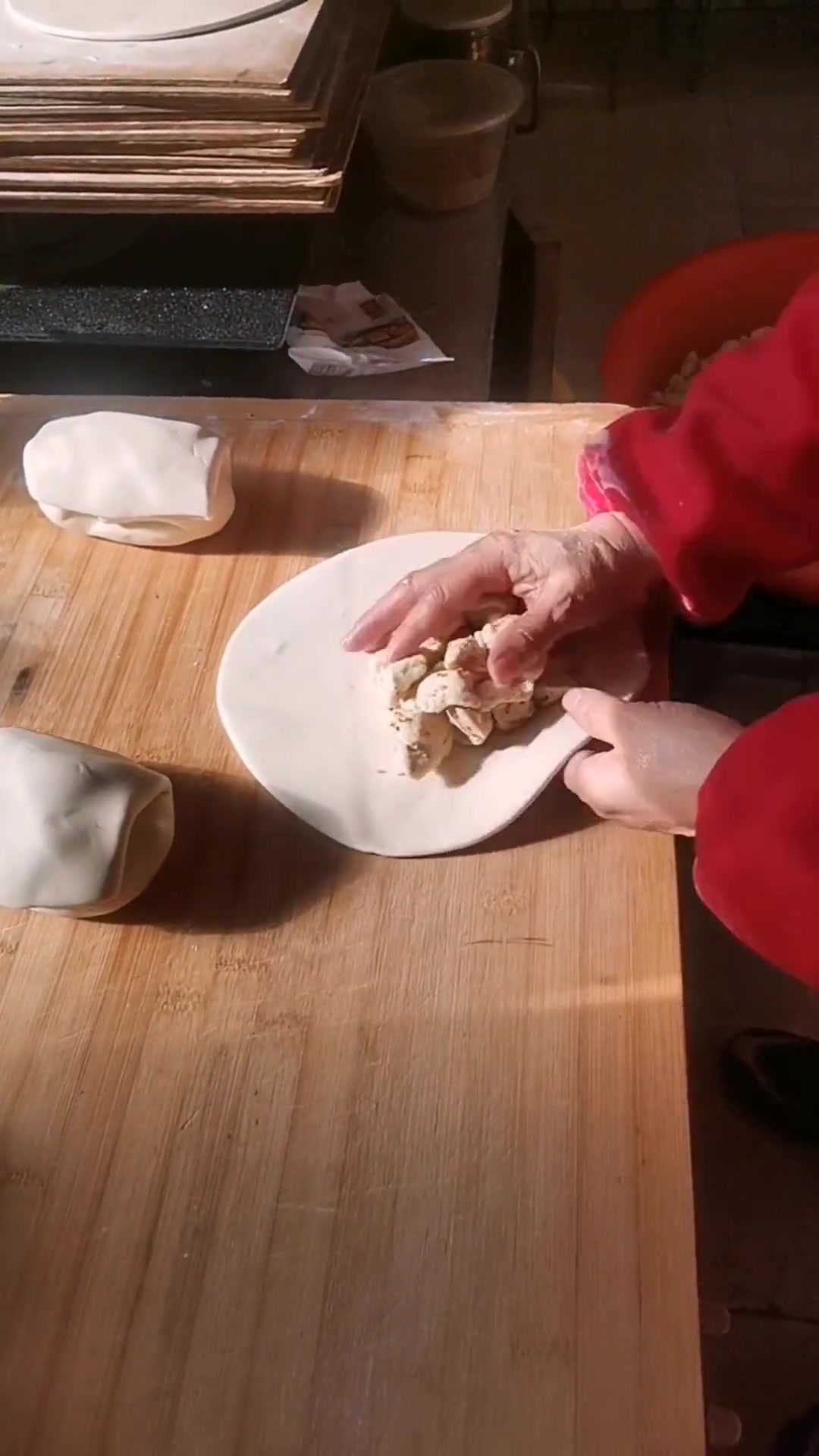 佳斌花馍今天教友友钱包制作全过程!