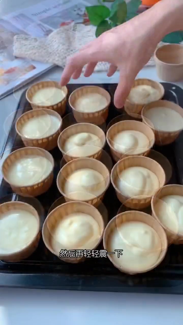 酸奶芒芒纸杯蛋糕~入口即化说的就是这款蛋糕啦