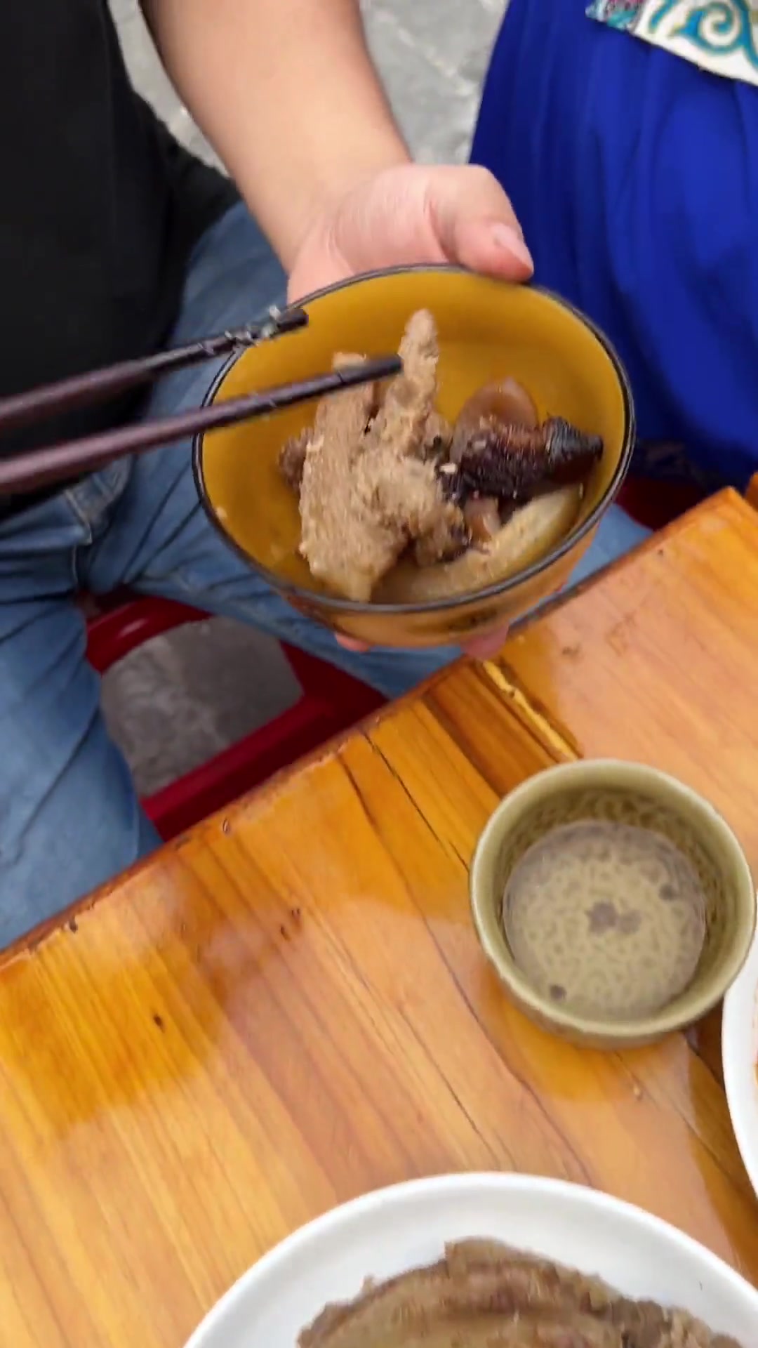 天柱的血浆鸭,要吃三碗饭