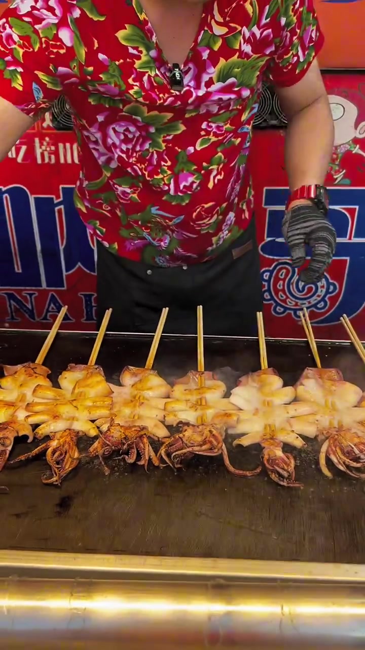 呐喊哥火爆鱿鱼制作教程