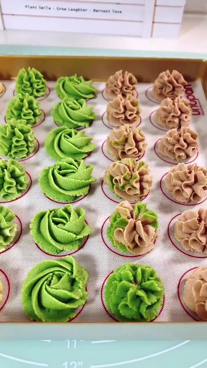 酥脆香甜可口的黄油曲奇,做了三种口味每种都特别好吃