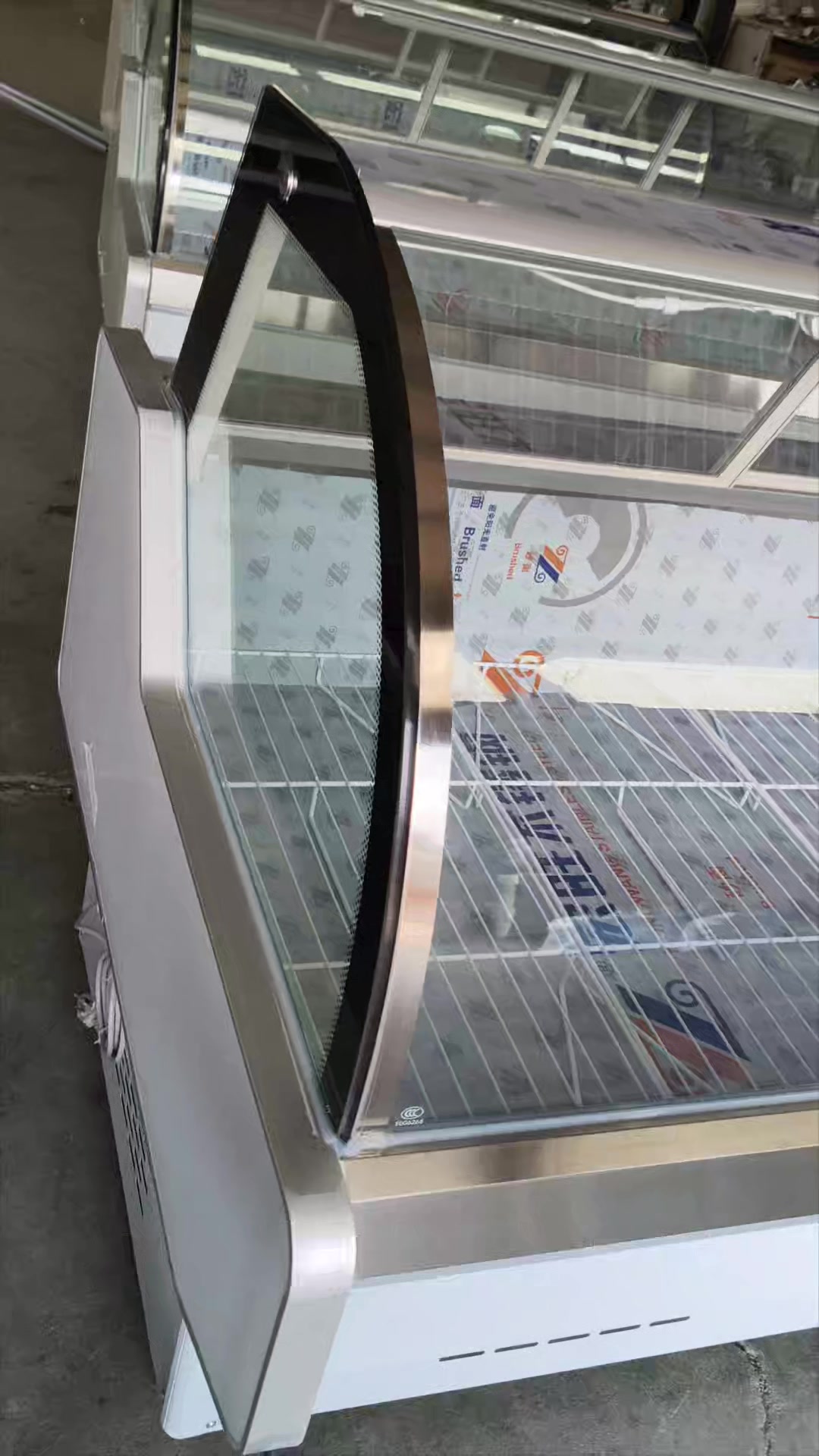 熟食卤味鸡爪冷藏展示柜卧式保鲜柜