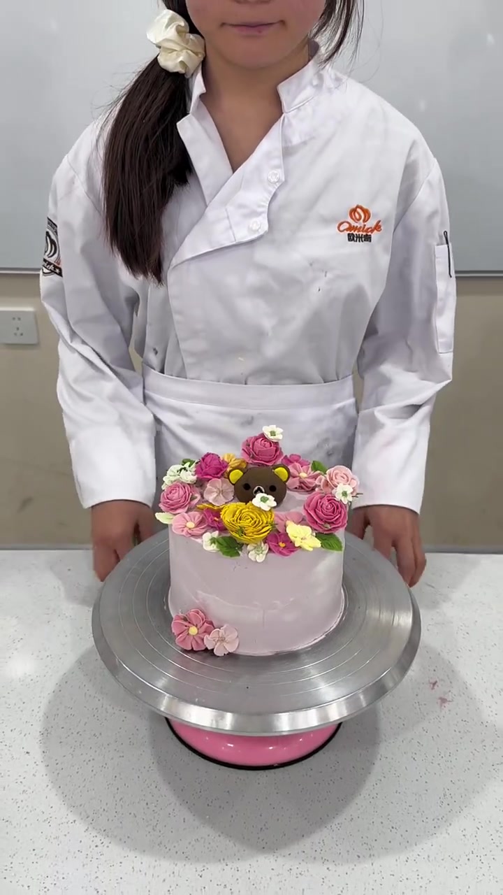 烘焙培训，零基础学习制作蛋糕，韩式裱花技巧