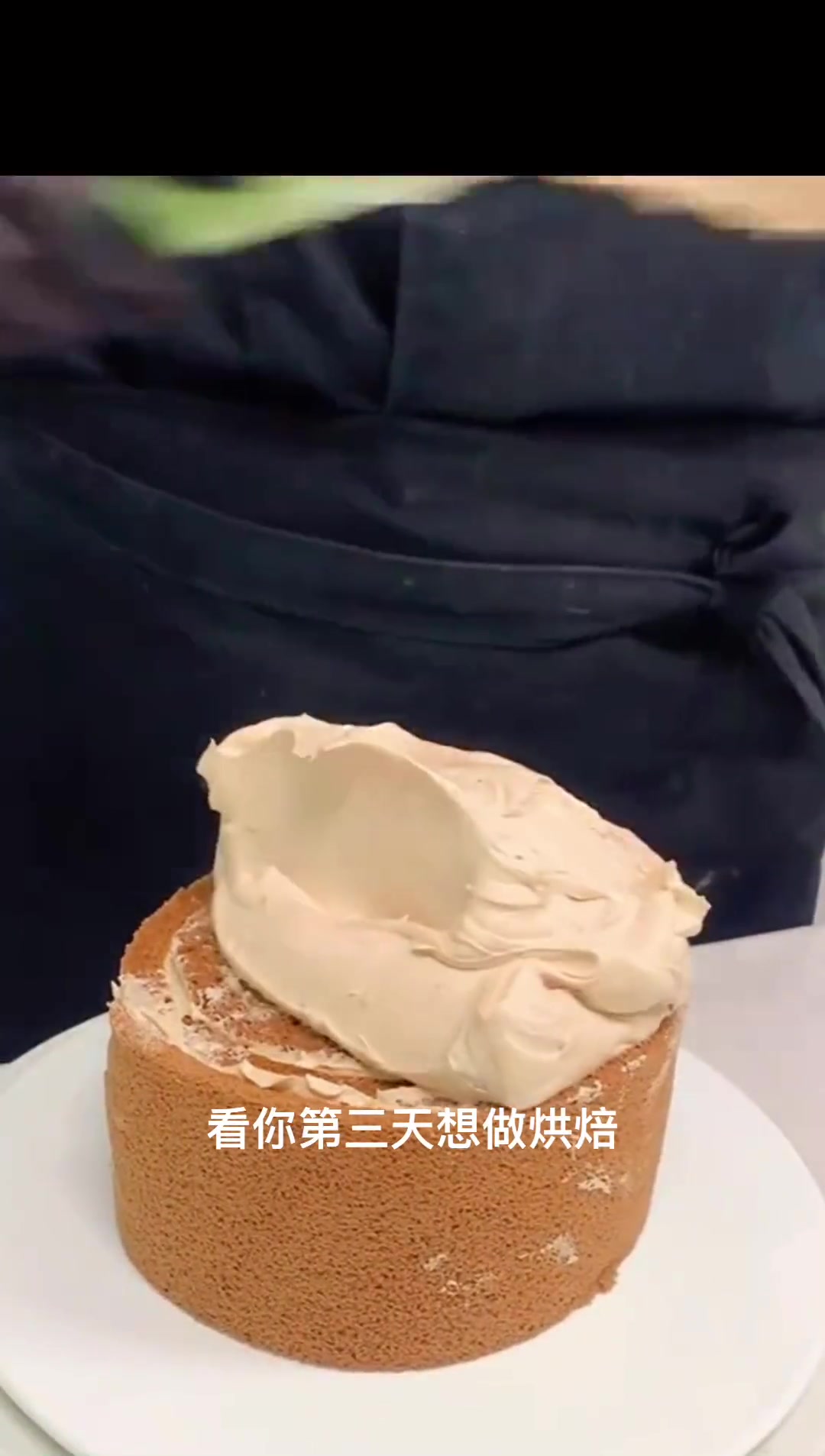 巧克力蘑菇场景蛋糕教程