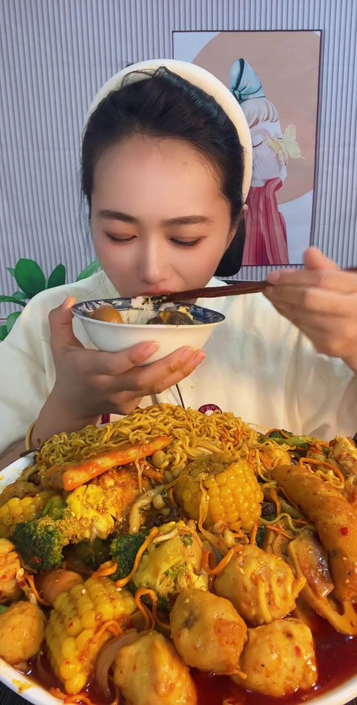 用好人家底料炒麻辣香锅泡面毛肚超绝