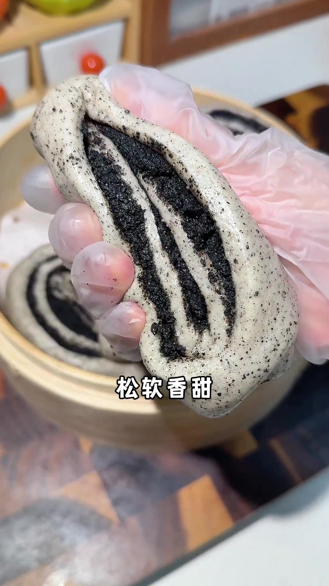黑芝麻馒头补钙又好吃,含量八倍于牛奶,做法超简单