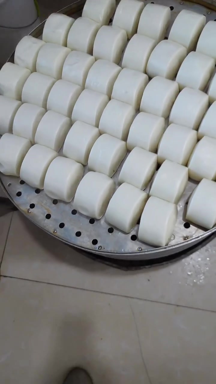 热气腾腾大馒头出锅这结构也太哇塞了