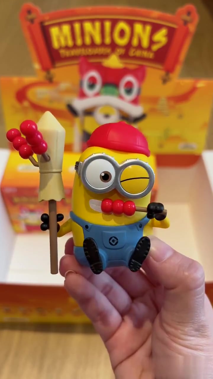 小黄人盲盒玩具开箱