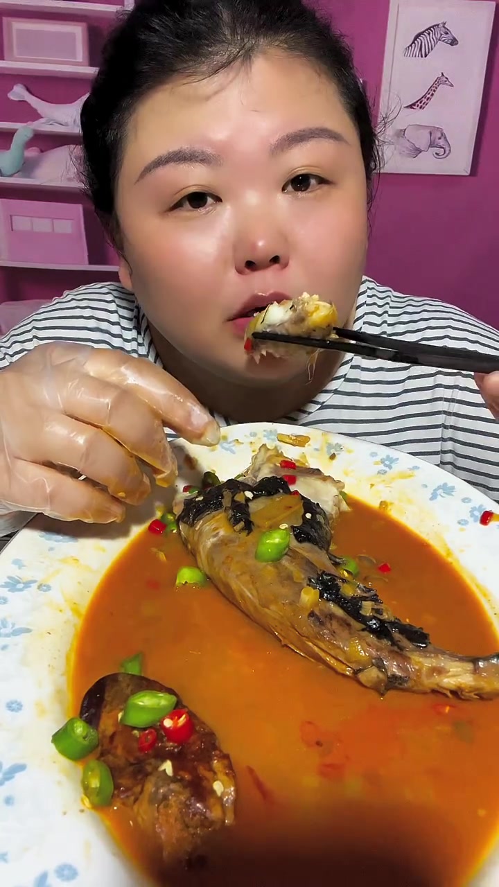 安康鱼头好香,虽肉少但真香