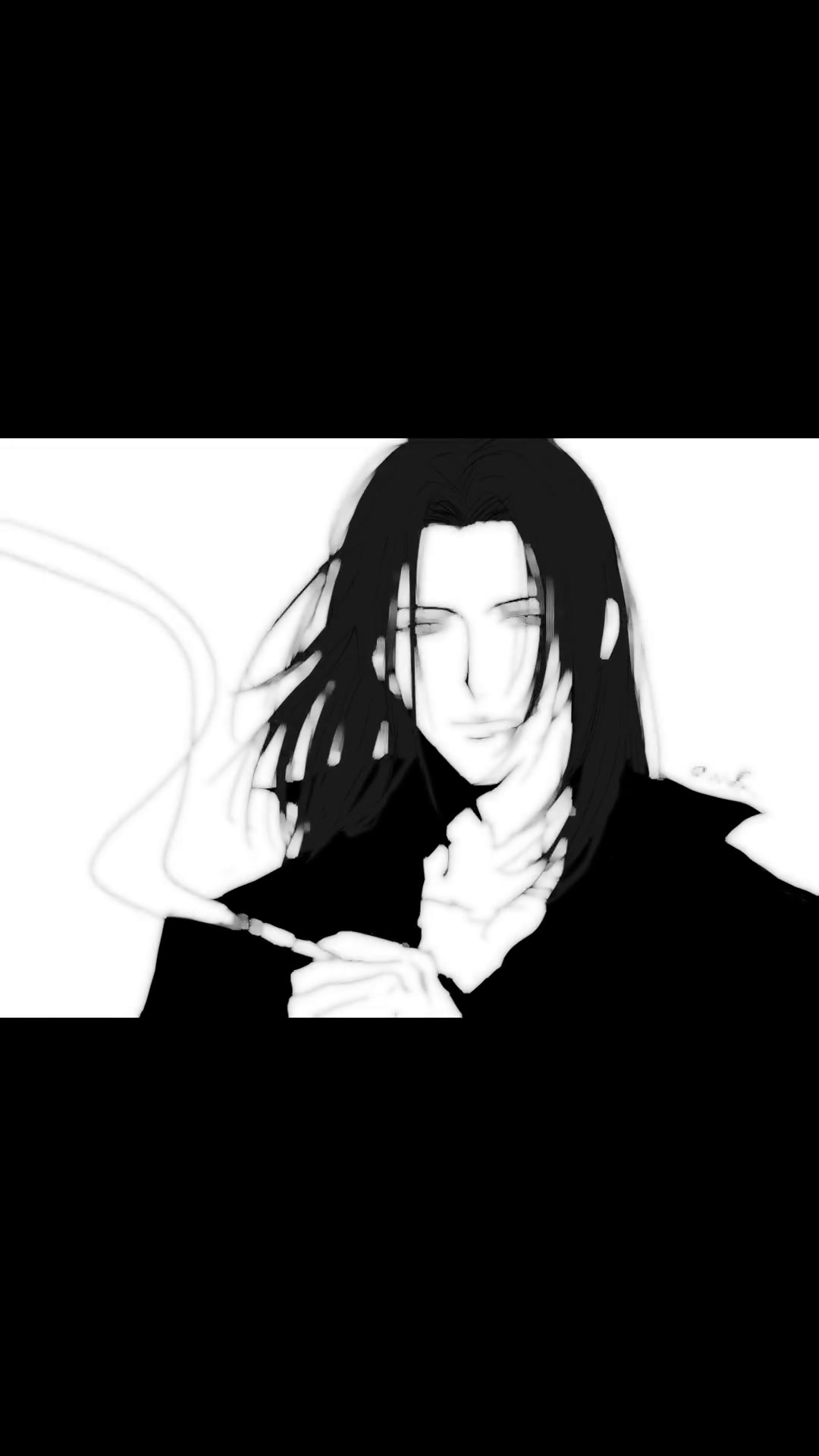 帅帅的黑白头像