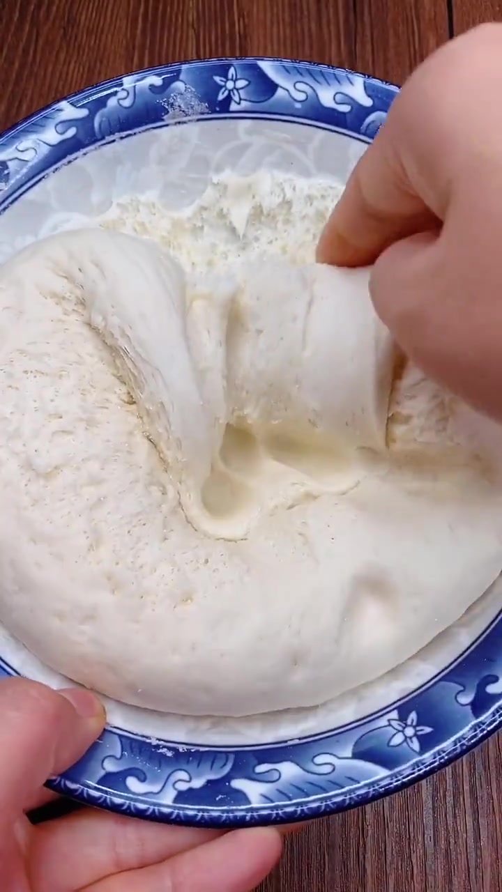 超好吃存碱开花馒头教程简单干净又卫生