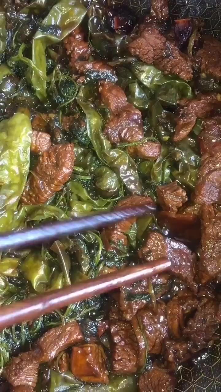 超下饭牛肉辣椒咸菜教程心情不好就做它