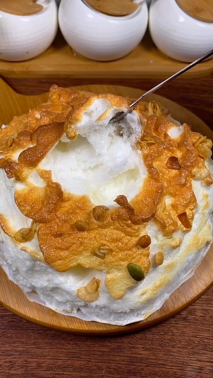 云朵蛋糕蓬松入口即化,做法超简单快来试试!