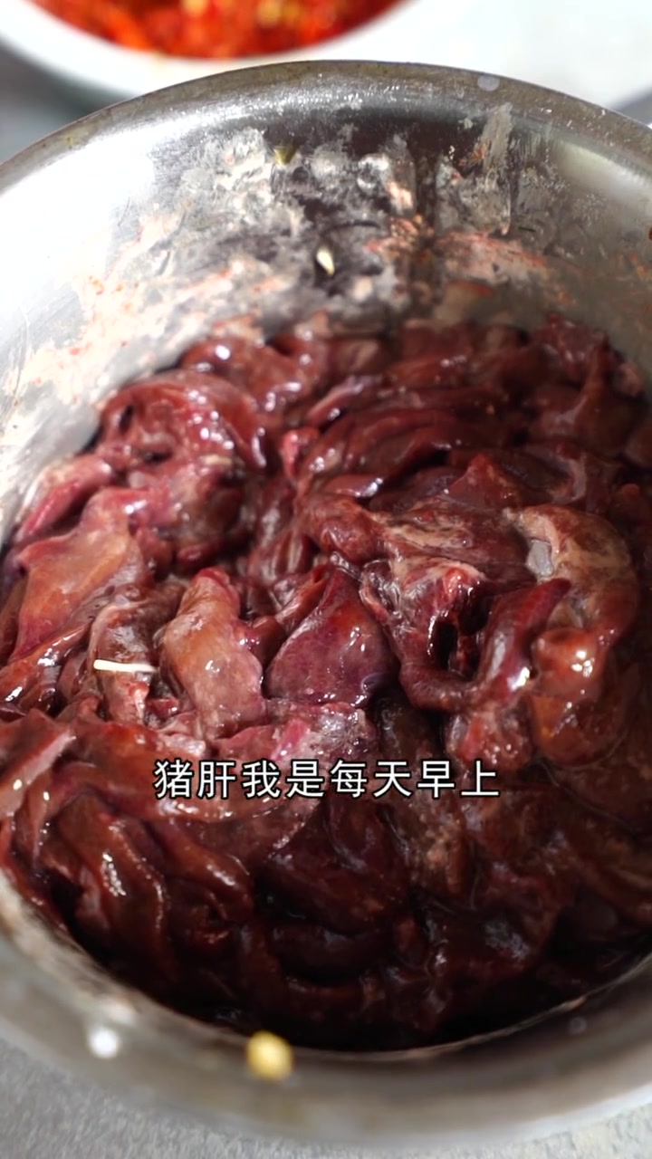 猪肝炒粉猪肝汤粉