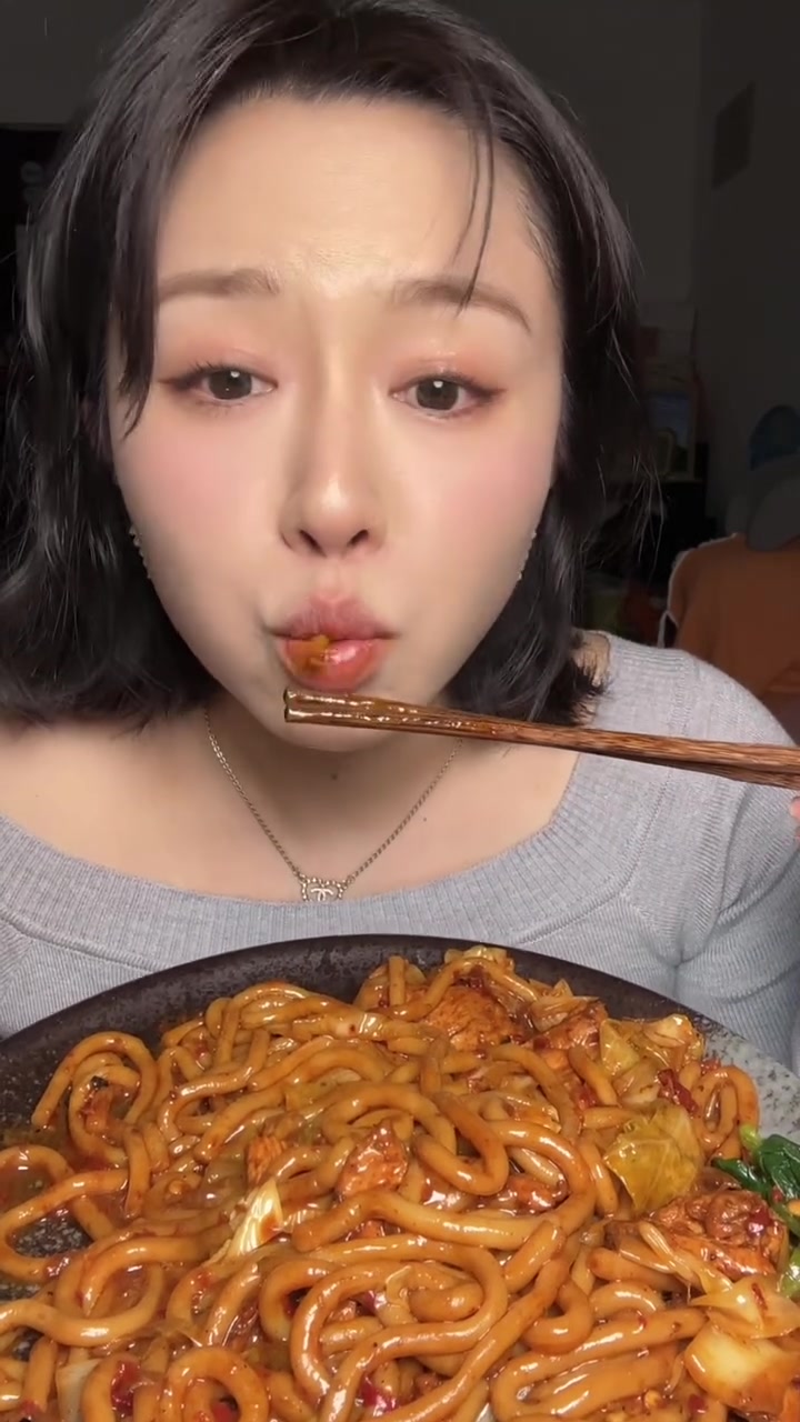北京嘎嘎香外卖02新疆炒米粉泡菜鸡肉版