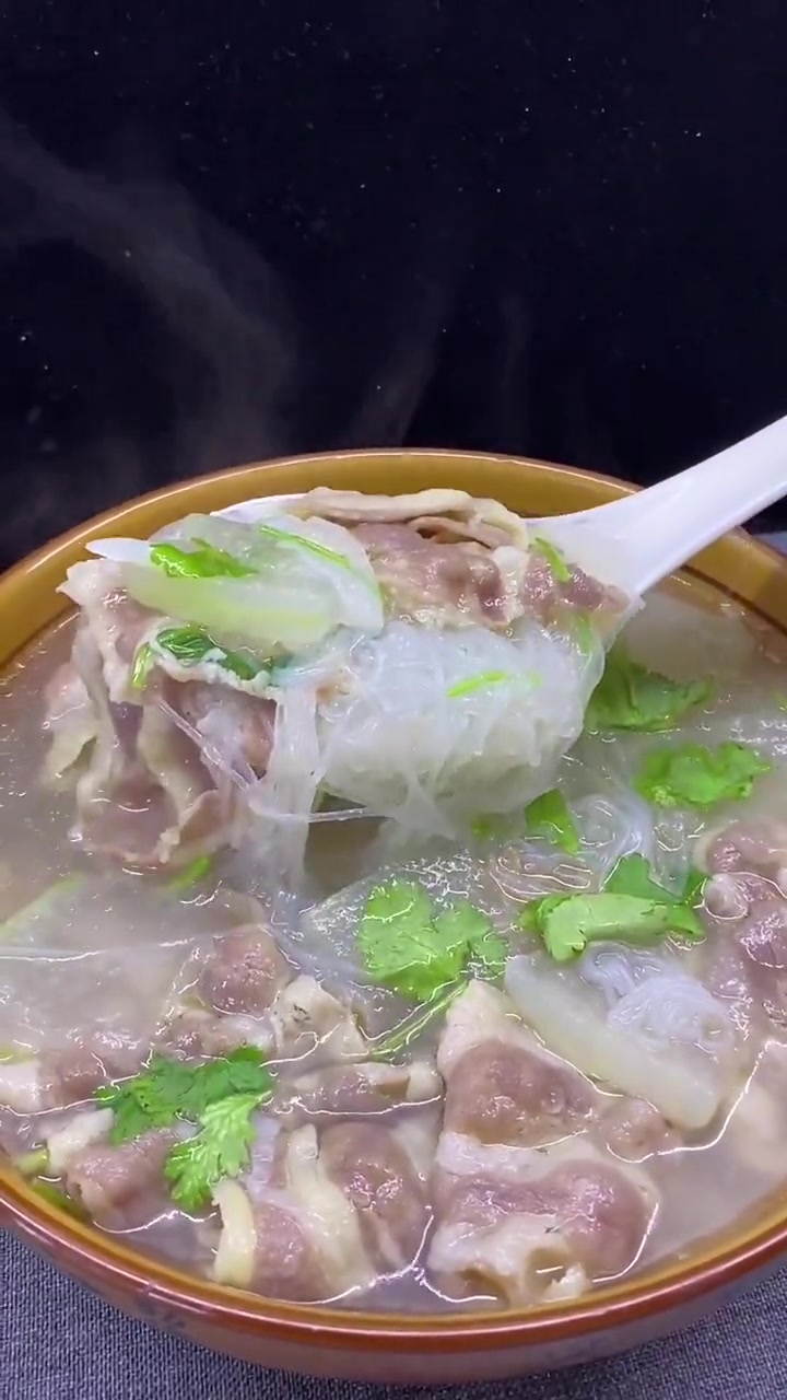 冬天必做暖胃冬瓜羊肉粉丝汤做法超简单