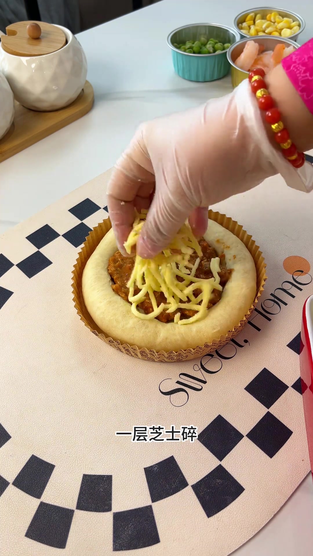超实用的冷冻披萨备餐法,一次做一大批冷冻起来当早餐,省时又方便
