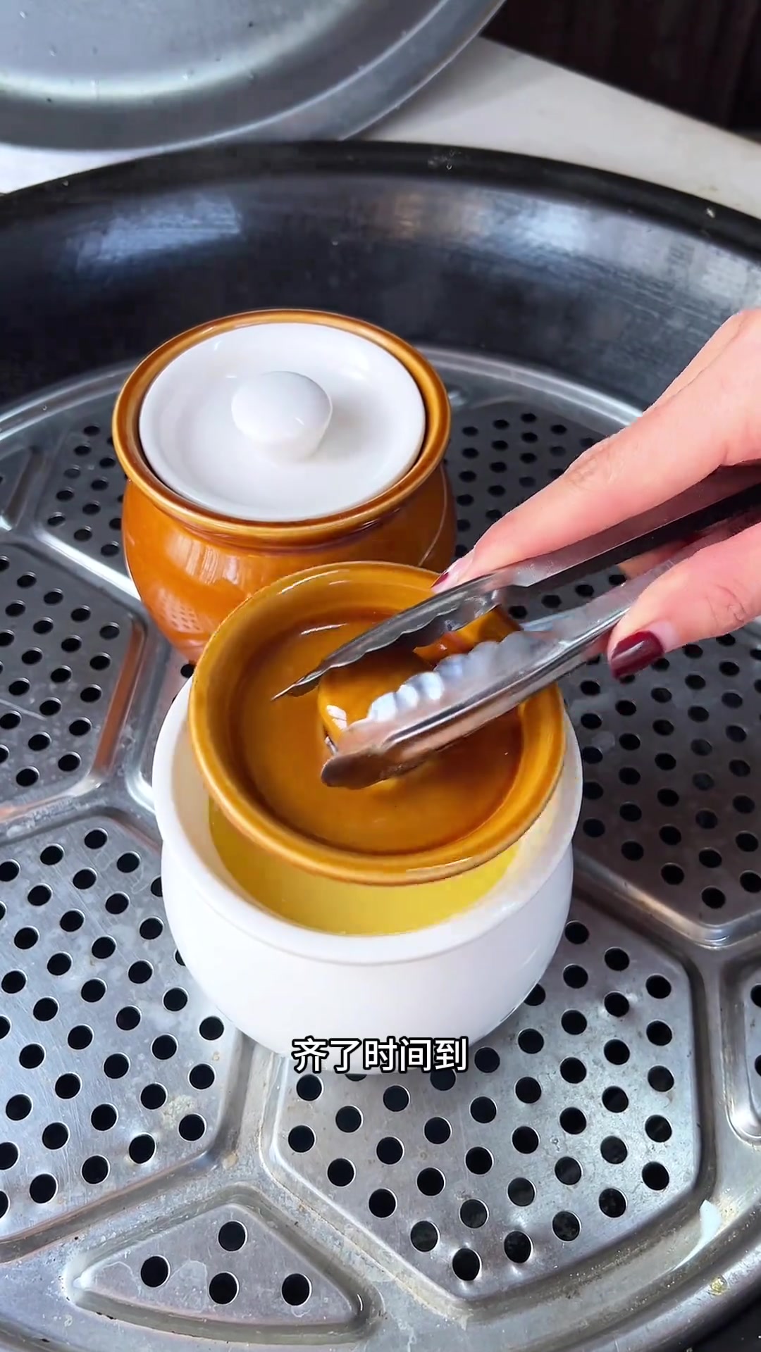 米汤炖鸡蛋,比开水炖的还好吃,做法简单快速!