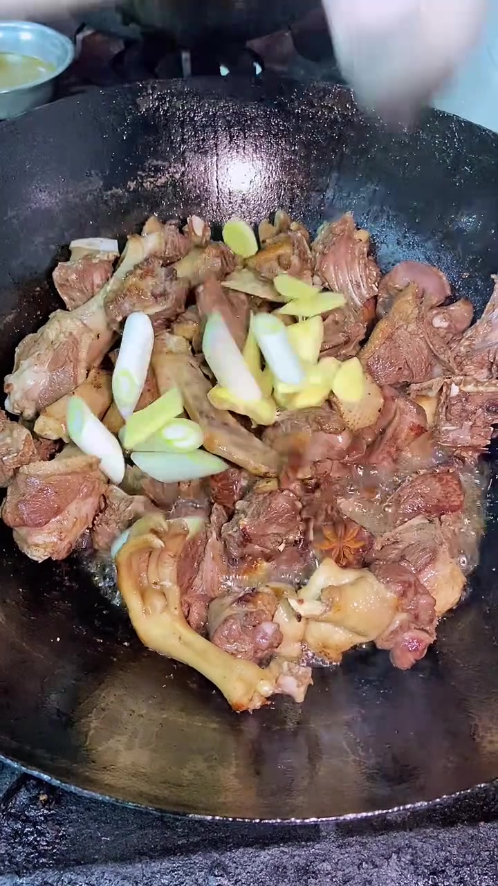 东北铁锅炖大鹅一起来看看吧