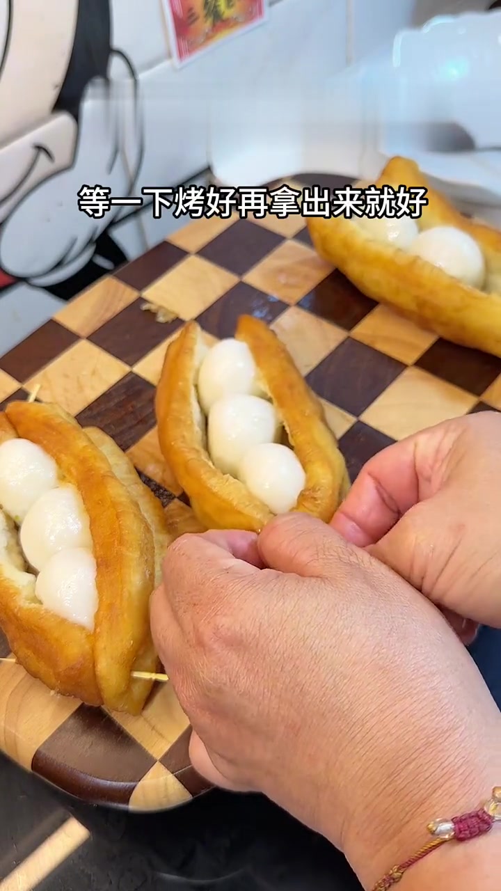 40+小学生妈妈早起做早餐:麻薯油条,煎饼果子,珍珠奶茶