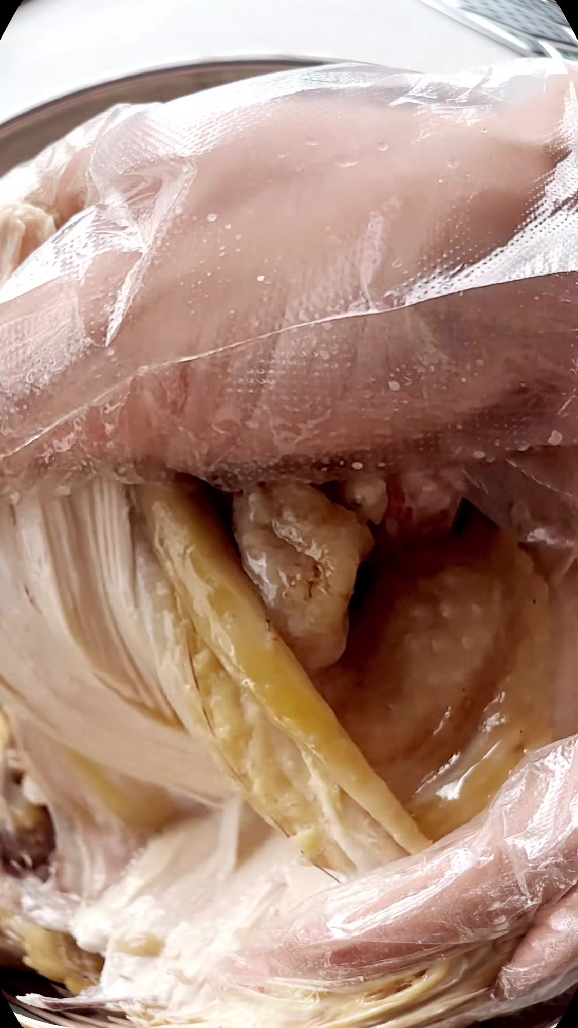 手撕鸡的快乐,农村女孩的美食日常,记录真实生活