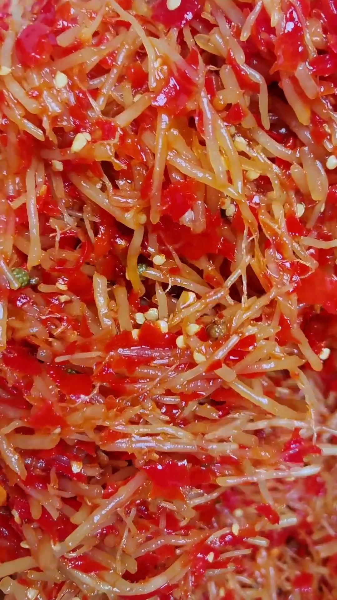 自制苤菜根,酸甜口味