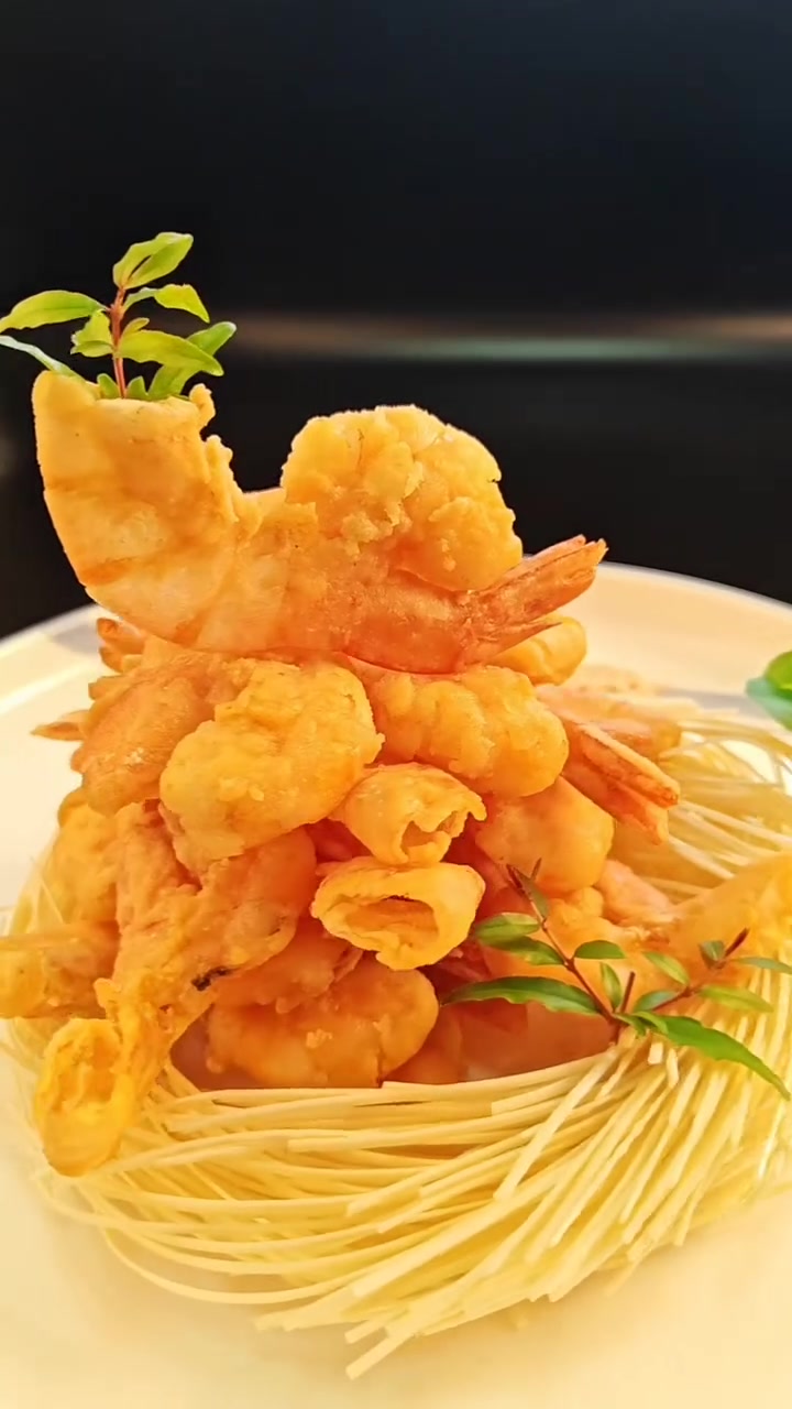 超简单脆皮炸大虾