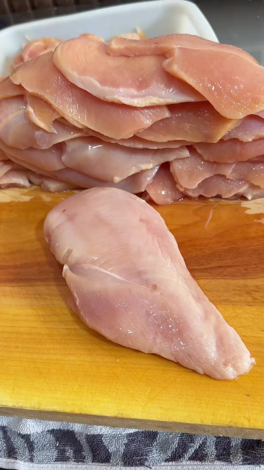 片鸡排小窍门!新鲜原料做手工美食超好吃!