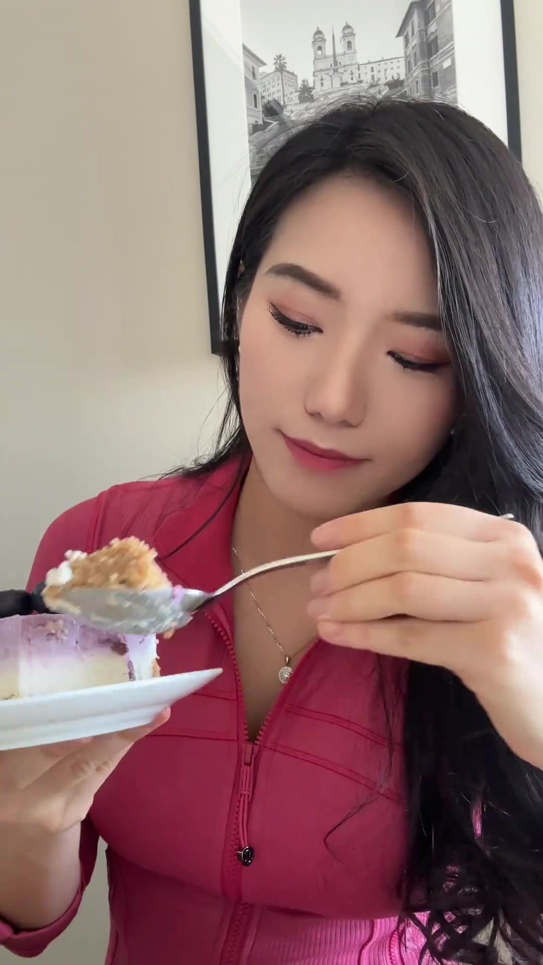 新年免烤箱减糖蓝莓慕斯蛋糕，新手一次成功！