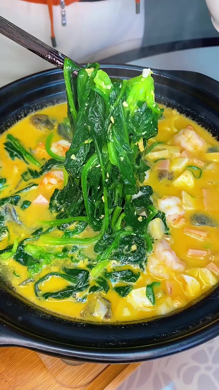 爱喝汤的一定要试试上汤菠菜,超鲜还营养!