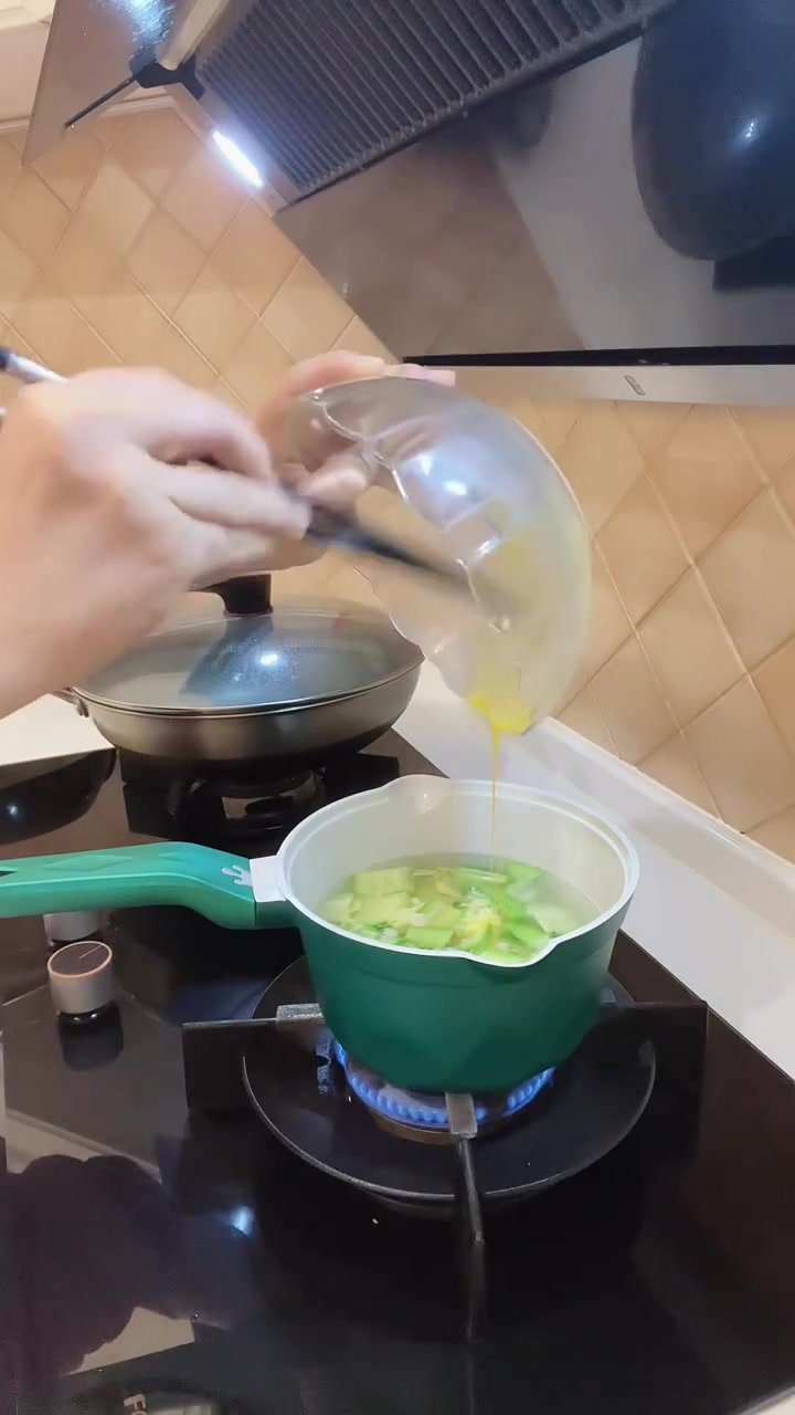 周二早起这碗瓜片蛋花汤清香到我了