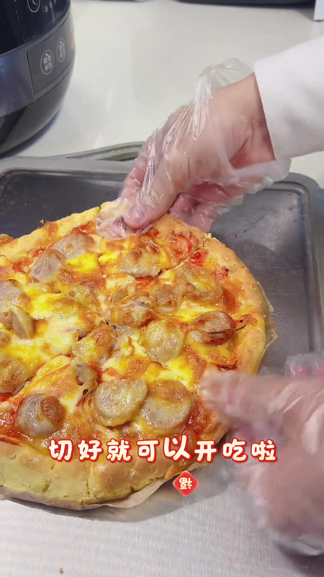 馒头变披萨！山东大馒头1个或1.5个就行