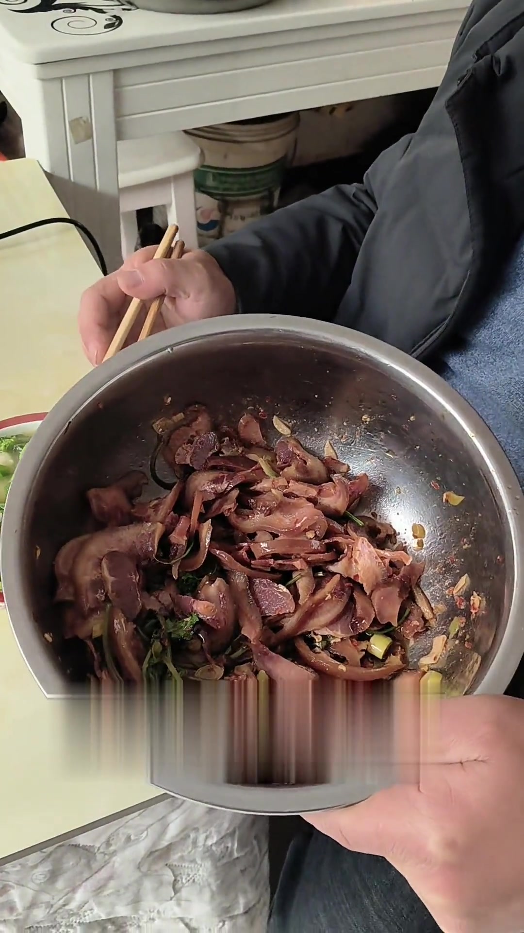 这菜我们叫鸡脑壳你们那叫沙子饭?