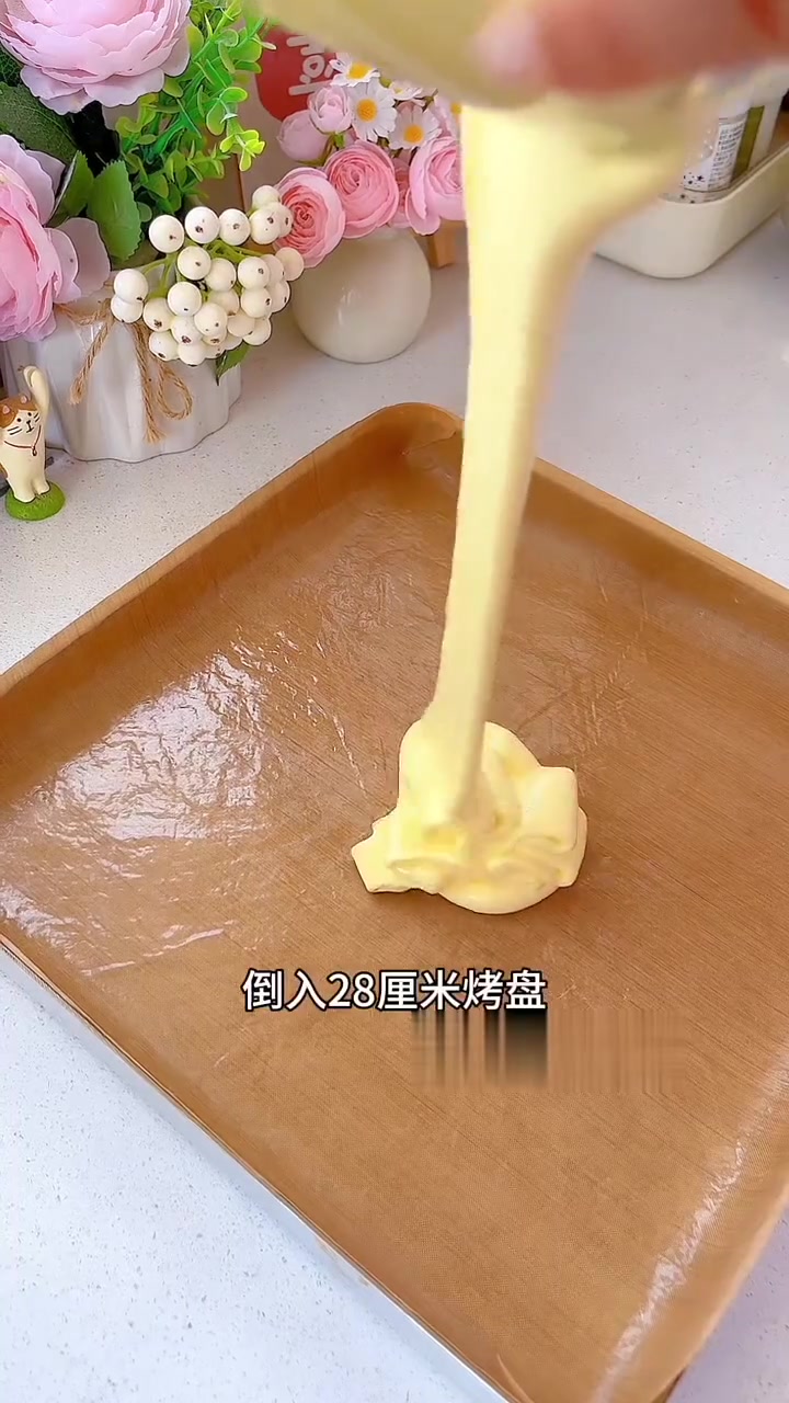 经典虎皮蛋糕｜一次成功纹路清晰组织细腻