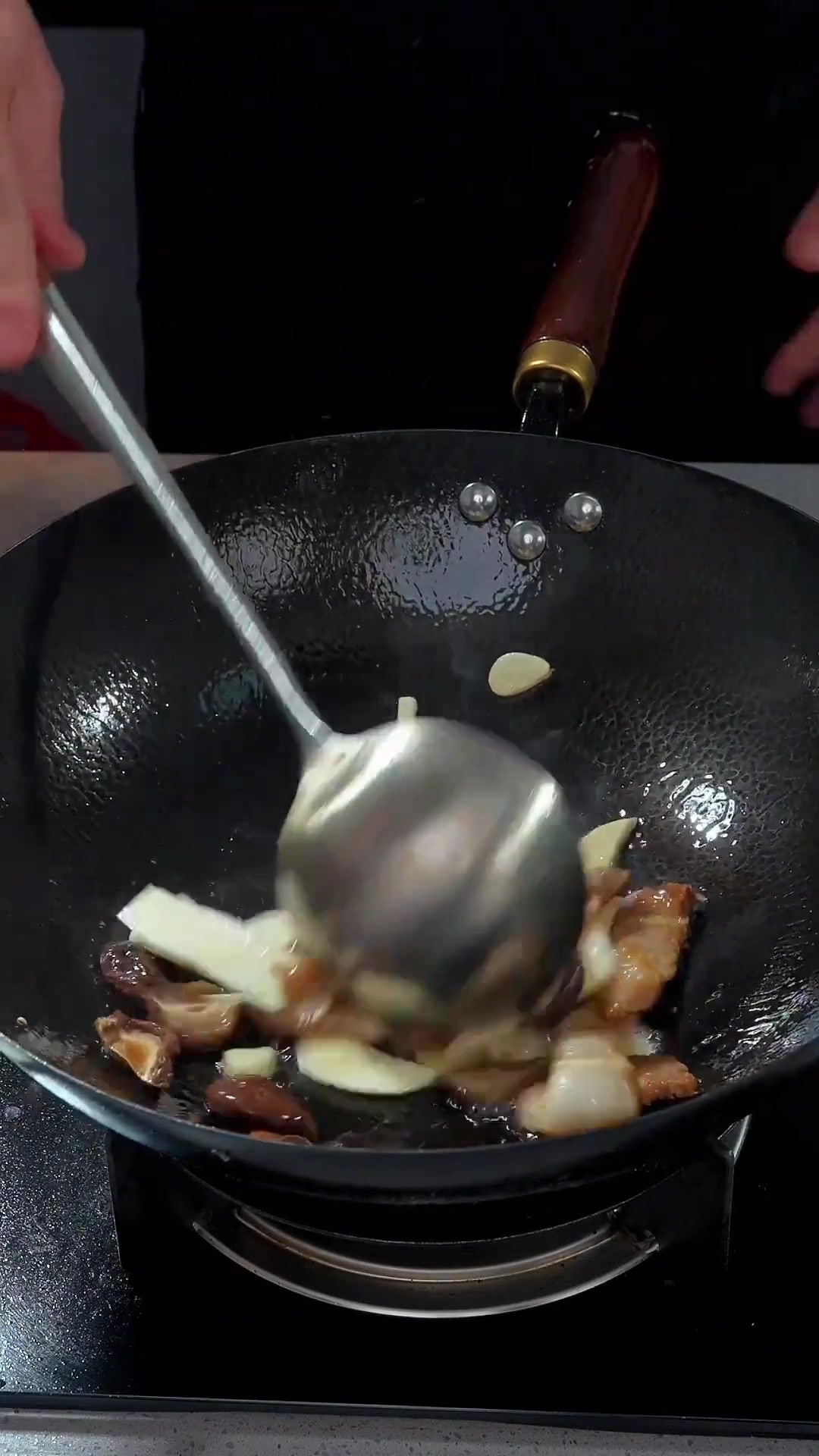 三鲜煮肉皮,鲜美好味道