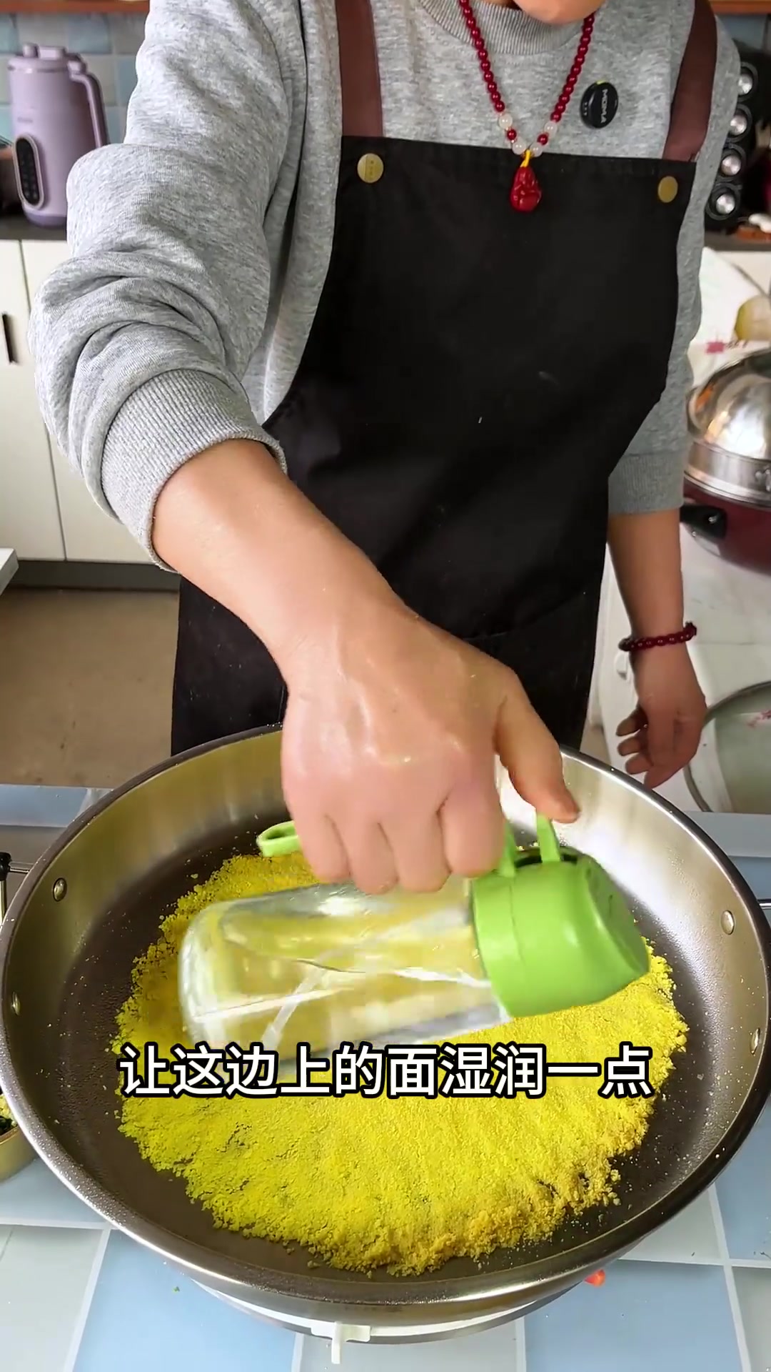 湖边菜糊饼做法，又酥又好吃赶紧做