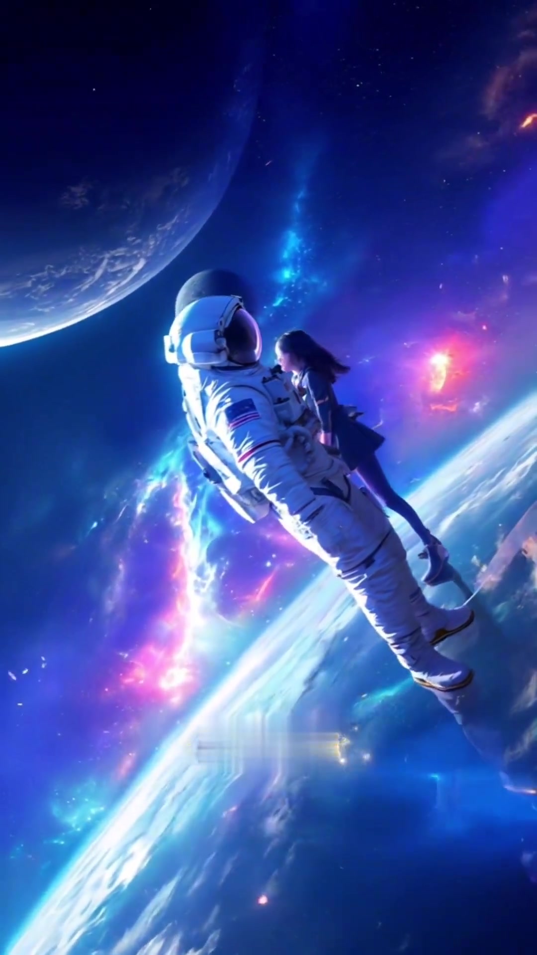 宇航员南哲，感谢鸽鸽支持陪伴，祝开心幸福