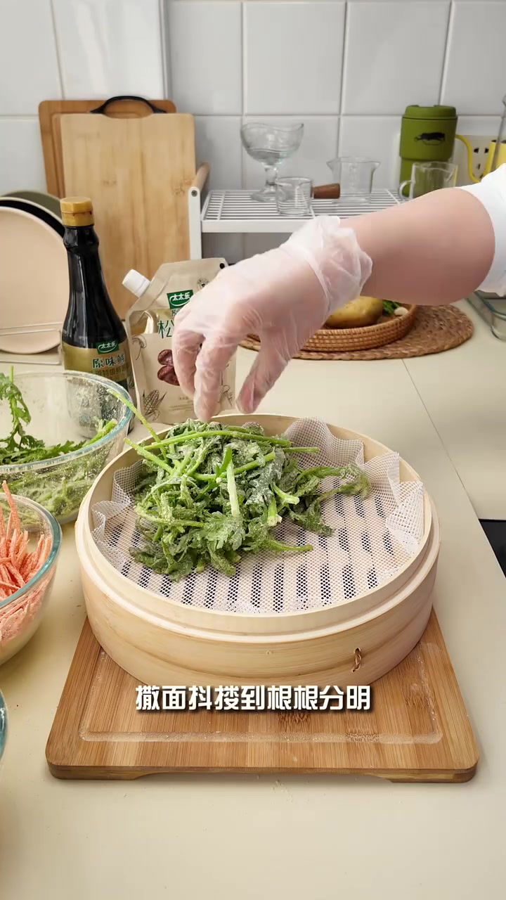 全国好吃的,咱全给他造咯!今儿个整点河南那嘎达的清爽蒸菜!今日菜谱:河南蒸菜